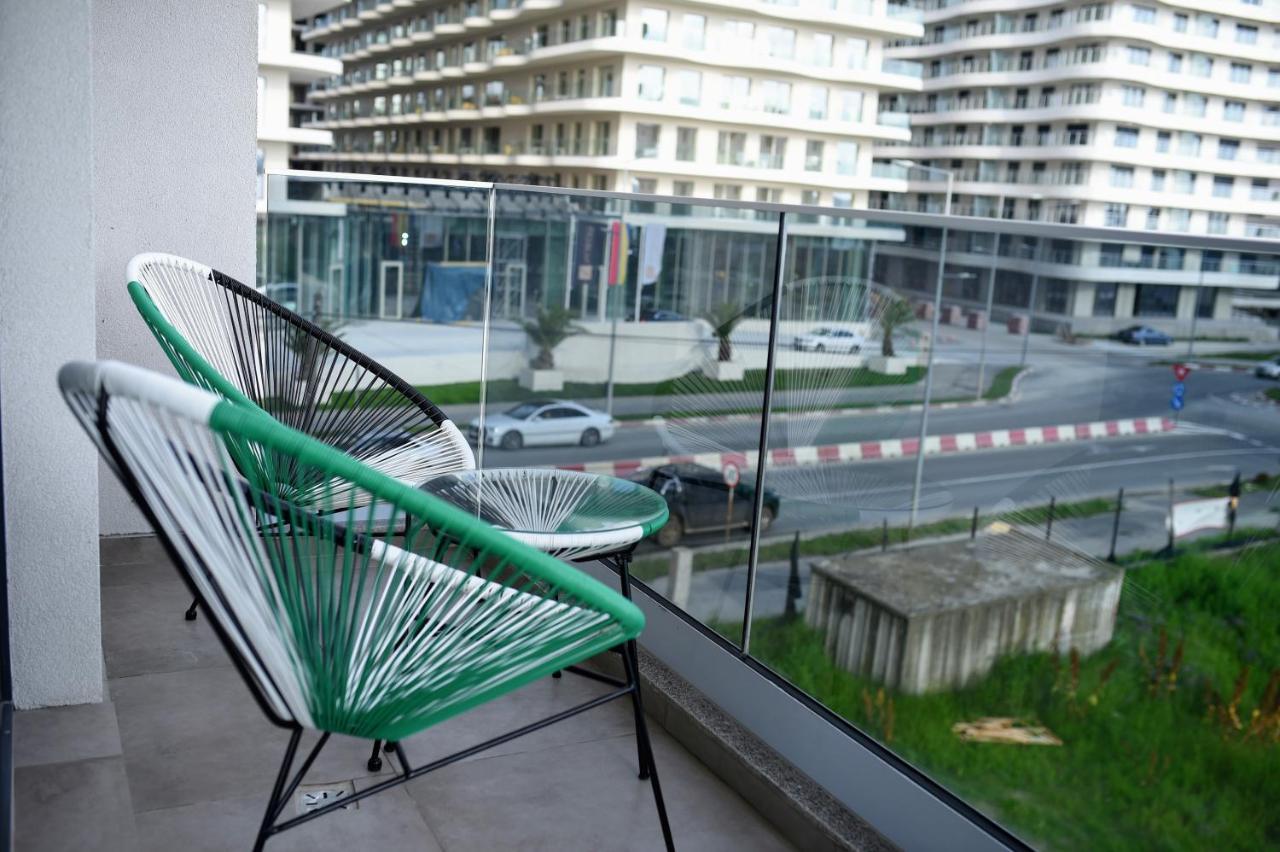 Appartement Myosotis Mamaia Studio By The Lake Extérieur photo