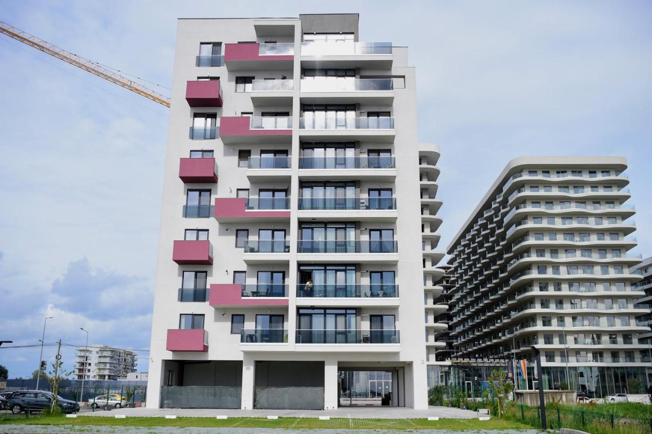 Appartement Myosotis Mamaia Studio By The Lake Extérieur photo